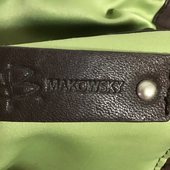 B Makowsky Genuine Leather Hobo Bag - Picture 8 of 13